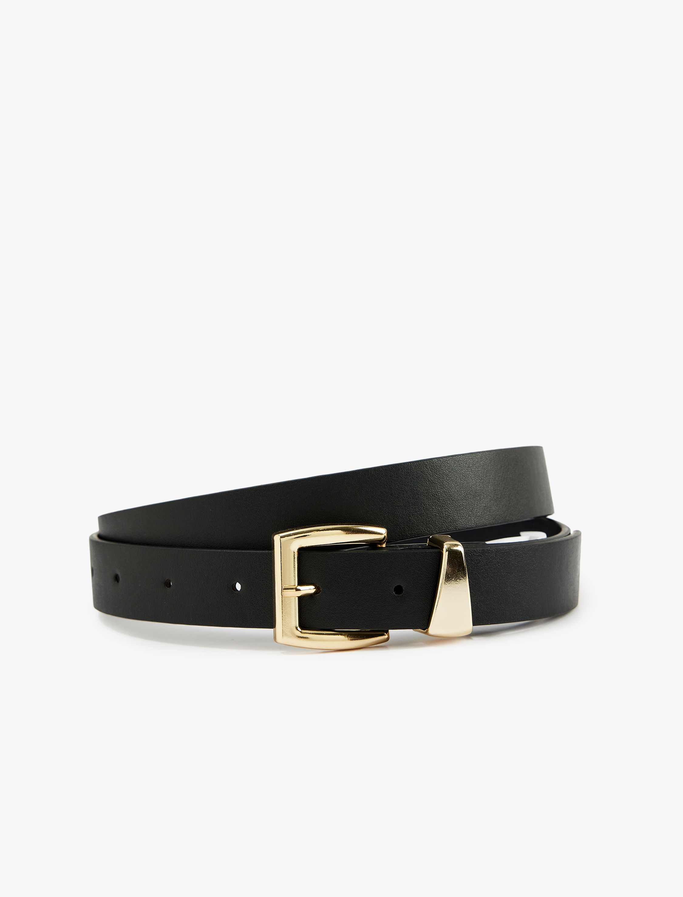  Kadın Metal Tokalı Suni Deri Kemer