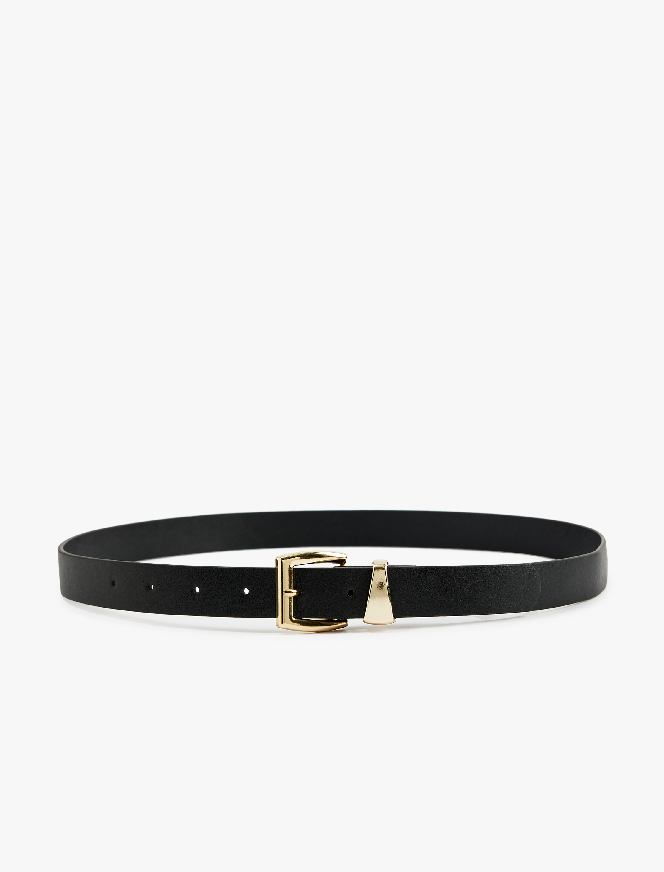  Kadın Metal Tokalı Suni Deri Kemer