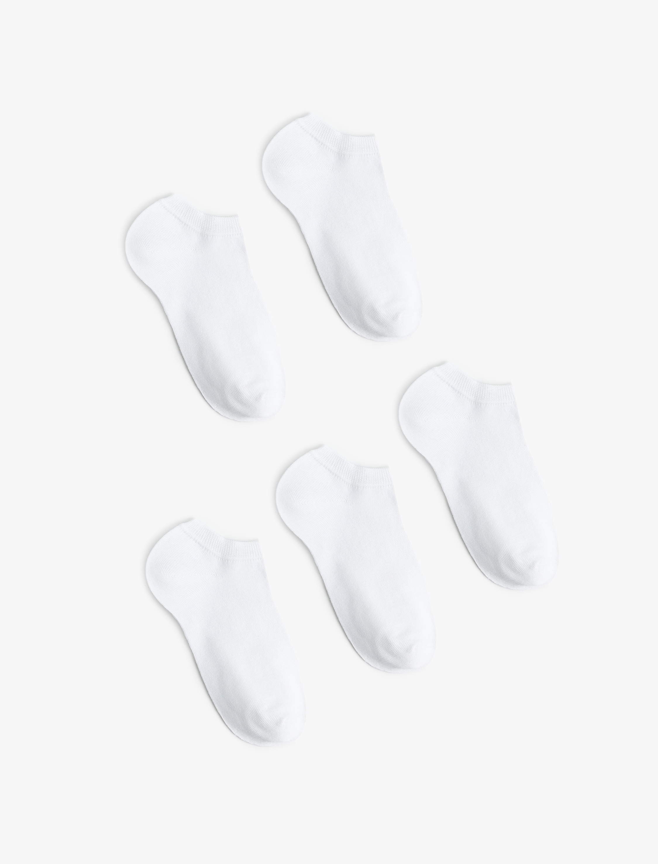  Kadın 5'li Basic Patik Çorap Seti
