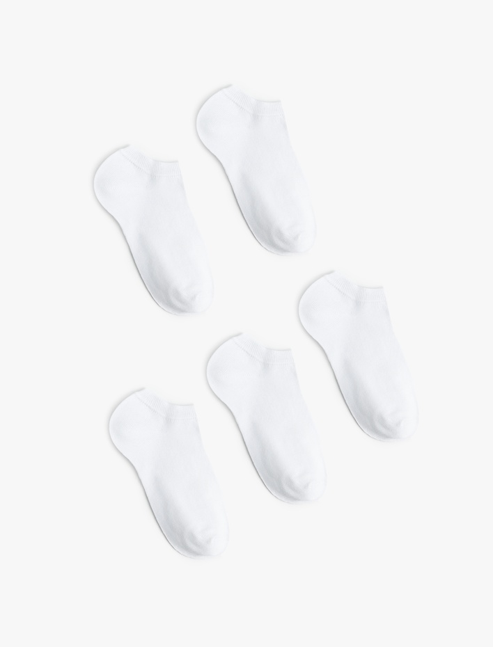 Kadın 5'li Basic Patik Çorap Seti