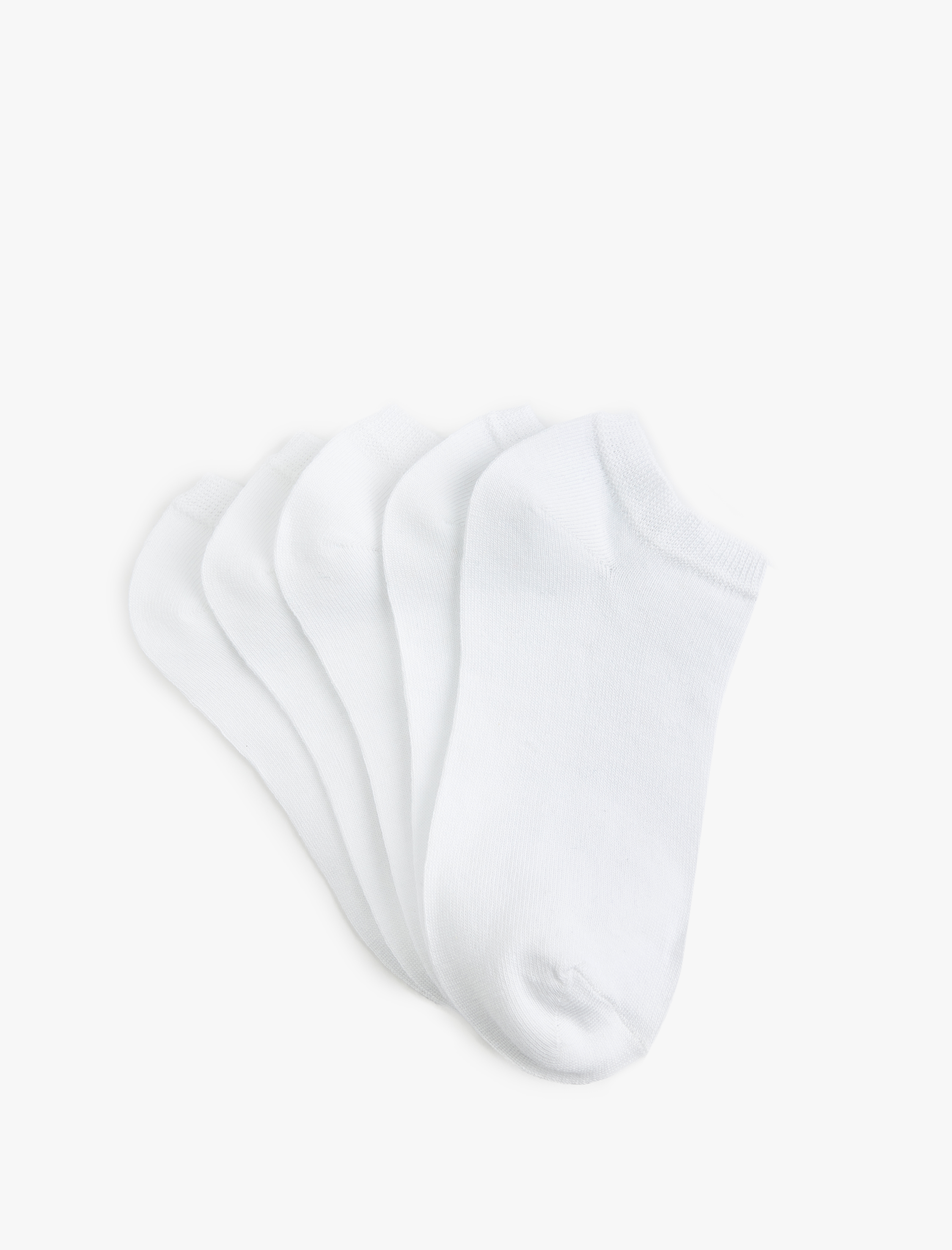  Kadın 5'li Basic Patik Çorap Seti