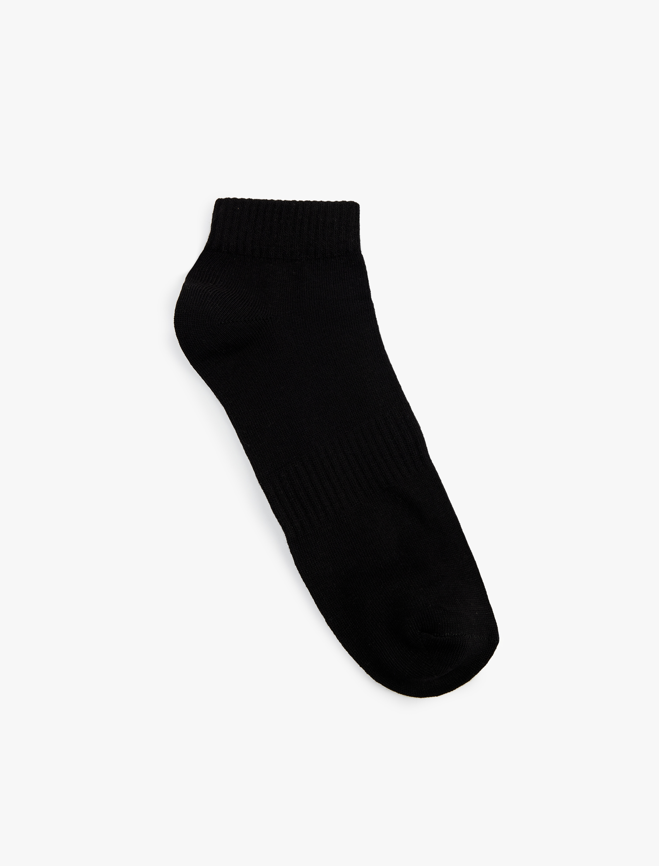  Erkek 3'lü Pamuklu Basic Patik Çorap Seti