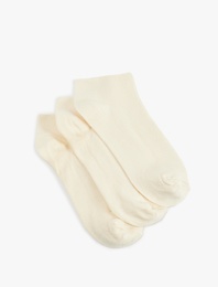 4'lü Viskon Bambu Patik Çorap Seti