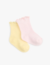 Pamuklu 2'li Çorap Seti