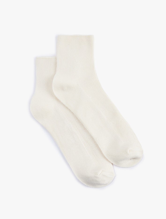 Kadın Viskon Soket Bambu Çorap