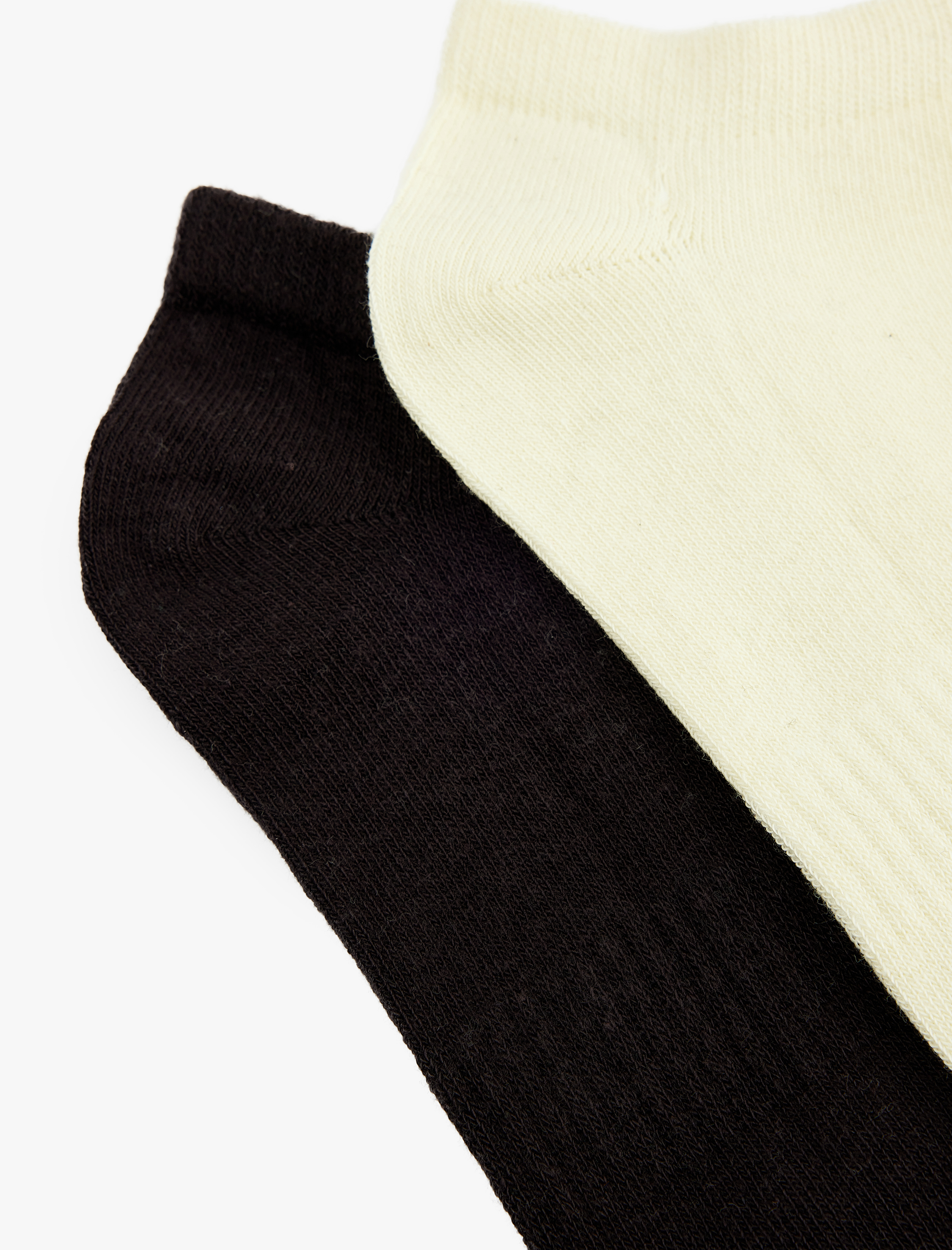  Kadın 2'li Pamuklu Patik Spor Çorap Seti