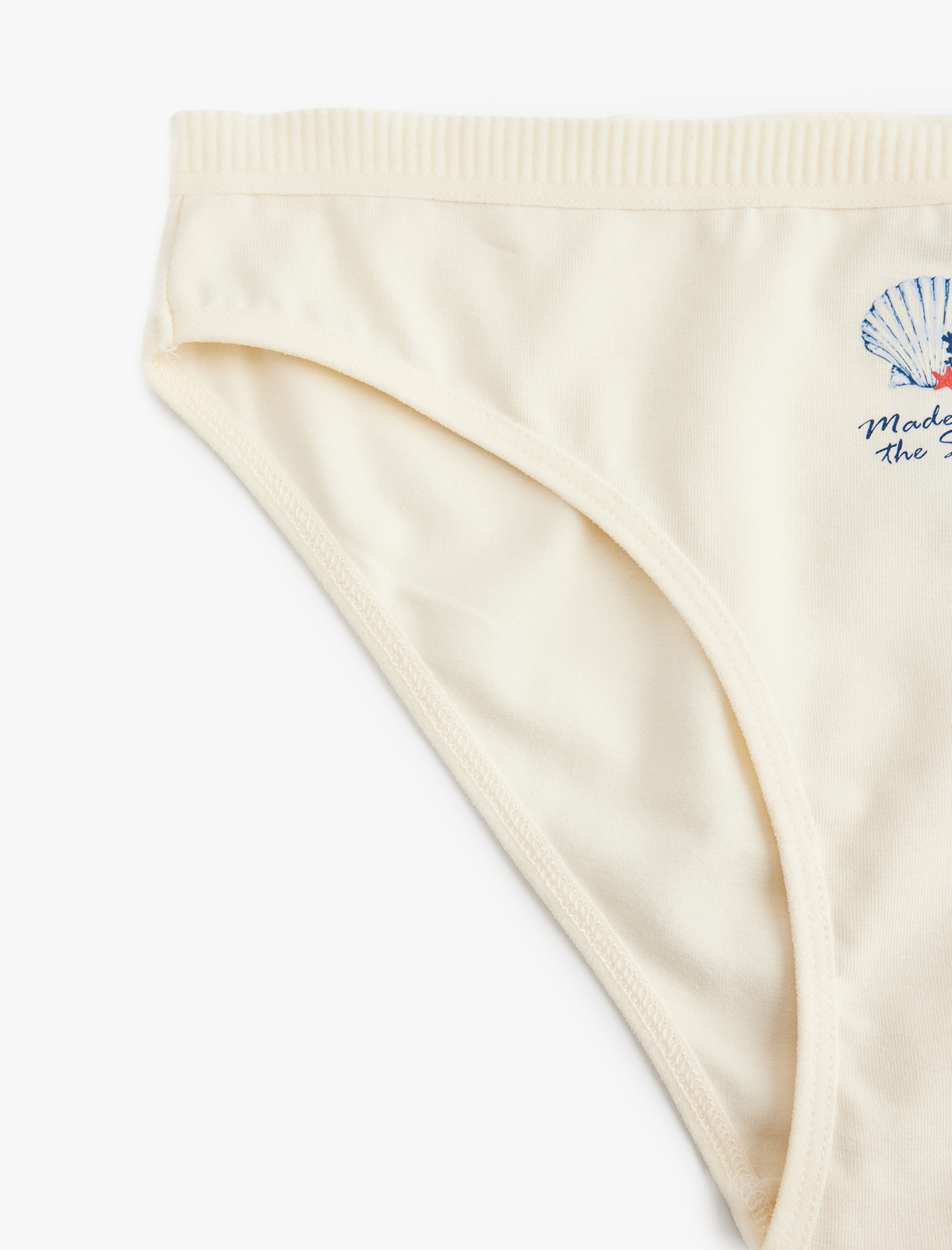   Pamuklu Rahat Kalıp Baskılı Brief Külot