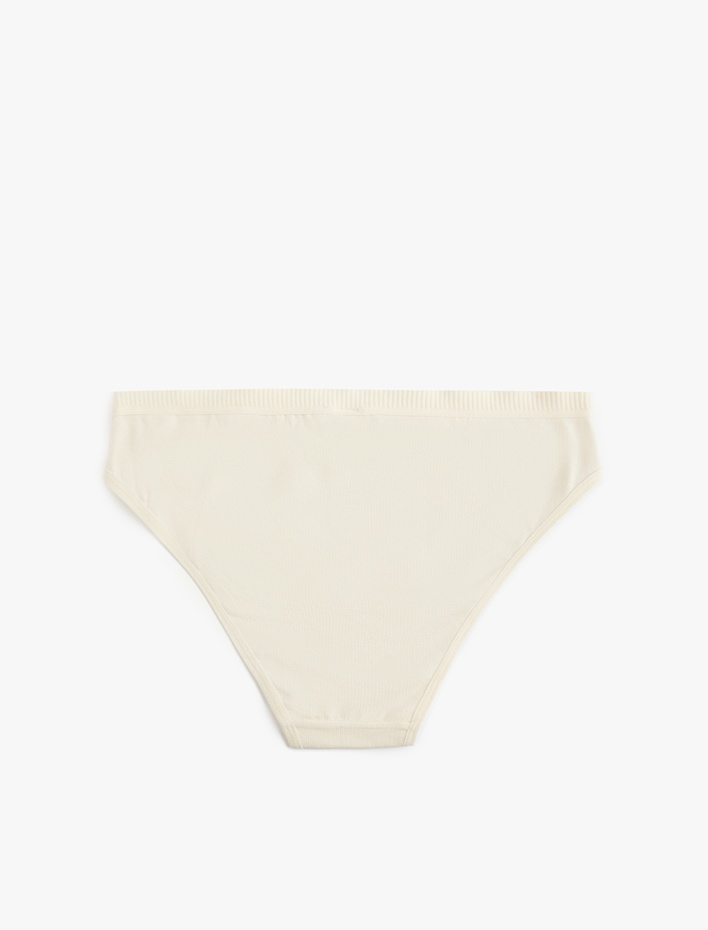  Pamuklu Rahat Kalıp Baskılı Brief Külot