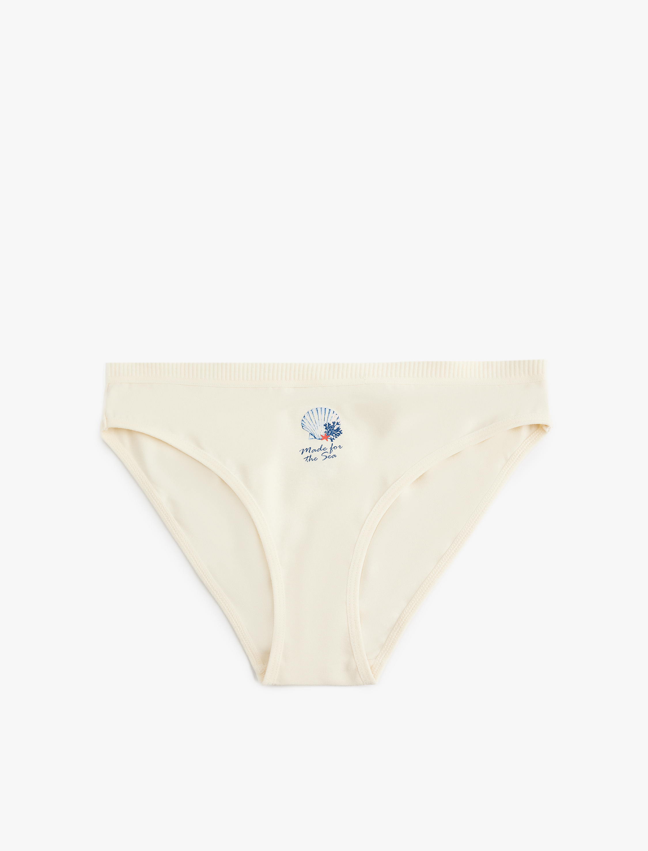   Pamuklu Rahat Kalıp Baskılı Brief Külot