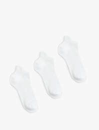 Pamuklu Basic 3'lü Patik Çorap Seti