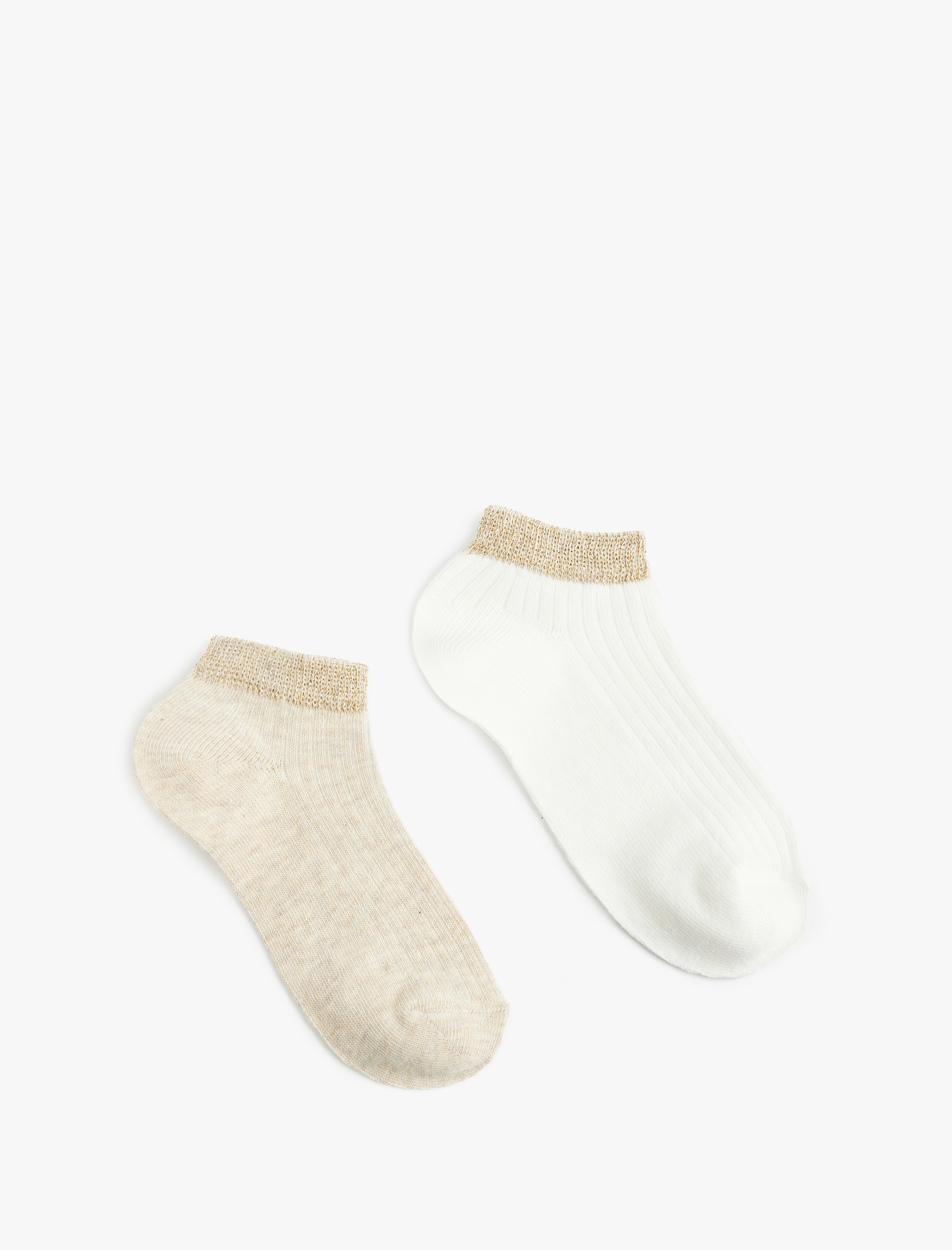  Kız Çocuk Pamuklu 2'li Çorap Seti