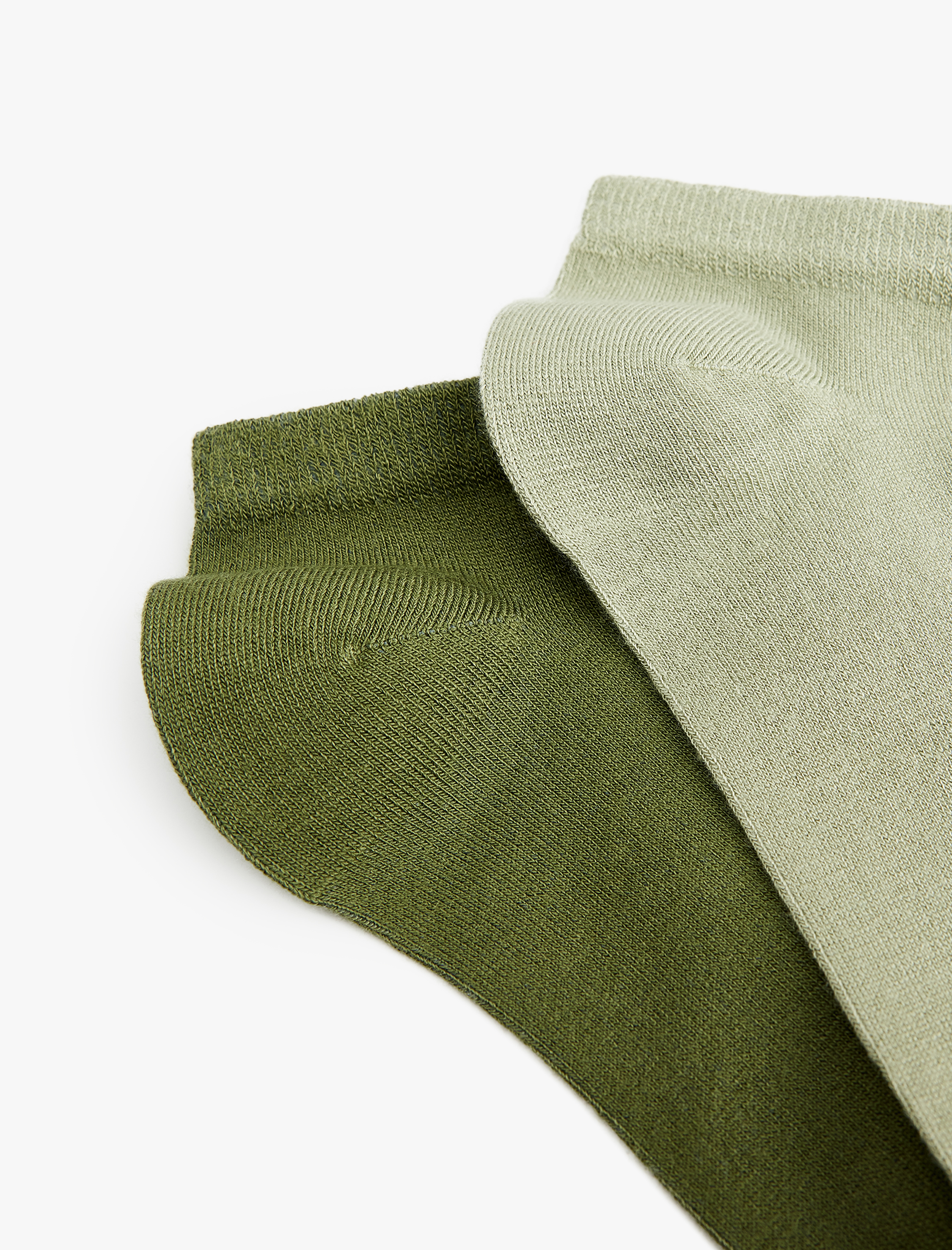  Kadın Modal Karışımlı 2'li Patik Çorap Seti