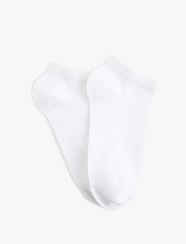 Kadın Modal Karışımlı 2'li Patik Çorap Seti
