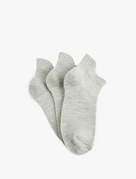 Pamuklu 3'lü Patik Çorap Seti