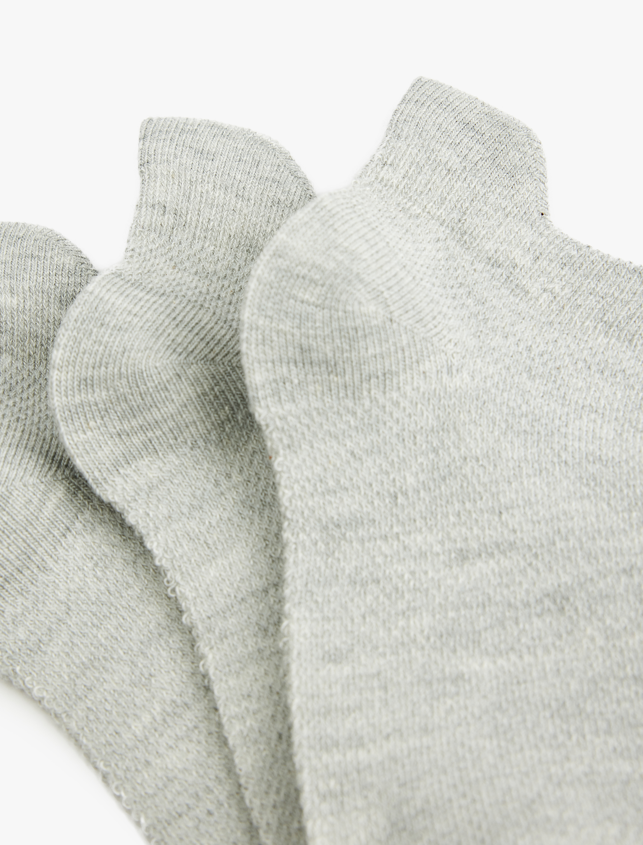  Erkek Çocuk Pamuklu 3'lü Patik Çorap Seti