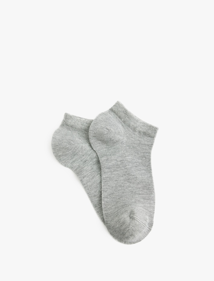 Kadın Modal Karışımlı 2'li Patik Çorap Seti