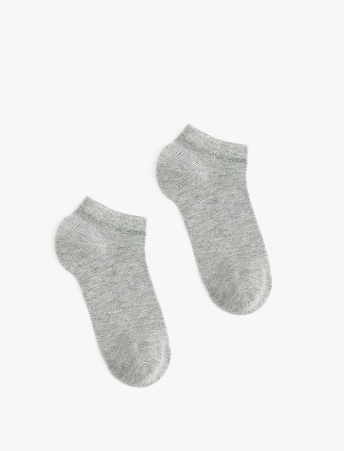 Kadın Modal Karışımlı 2'li Patik Çorap Seti