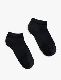 Modal Karışımlı 2'li Patik Çorap Seti