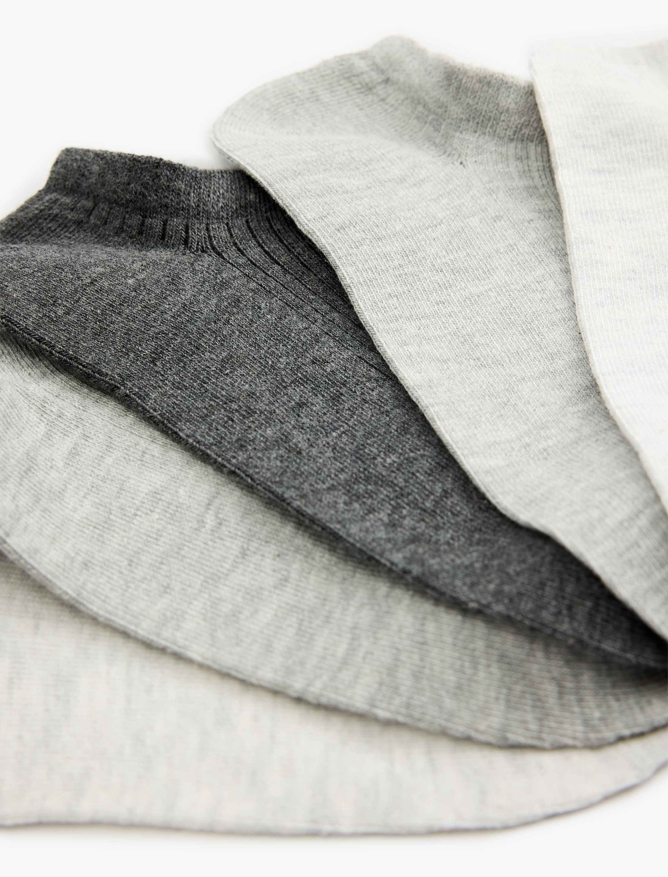  Kadın 5'li Basic Patik Çorap Seti