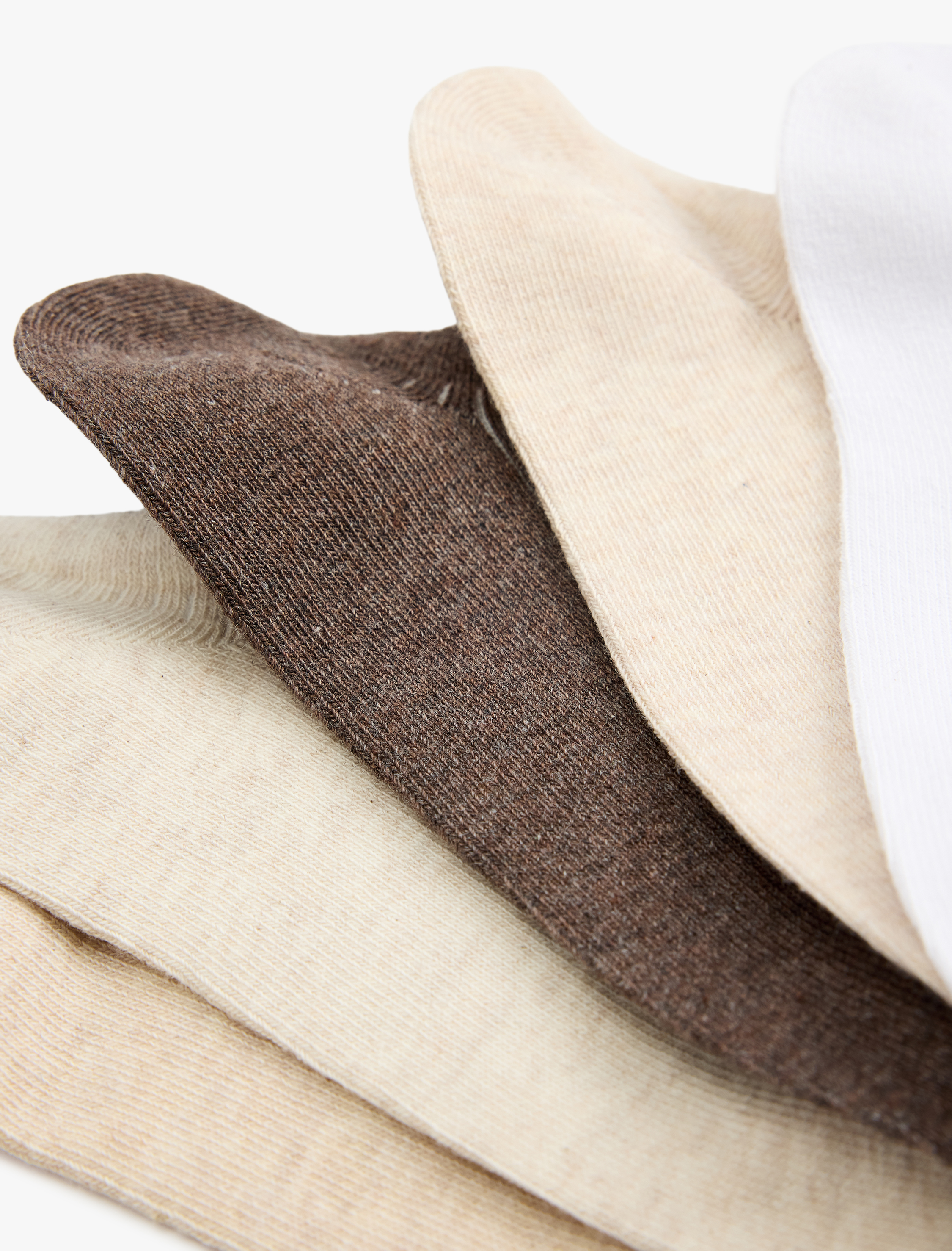  Kadın 5'li Basic Patik Çorap Seti