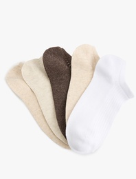 5'li Basic Patik Çorap Seti