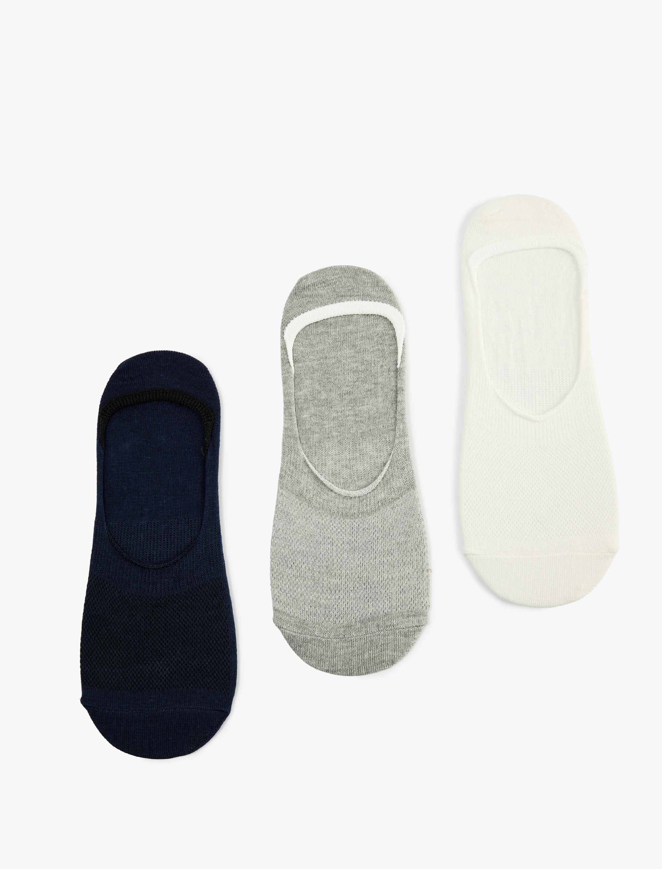  Erkek 3'lü Çok Renkli Spor Çorap Seti