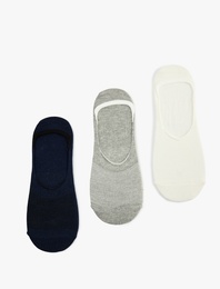 3'lü Çok Renkli Spor Çorap Seti