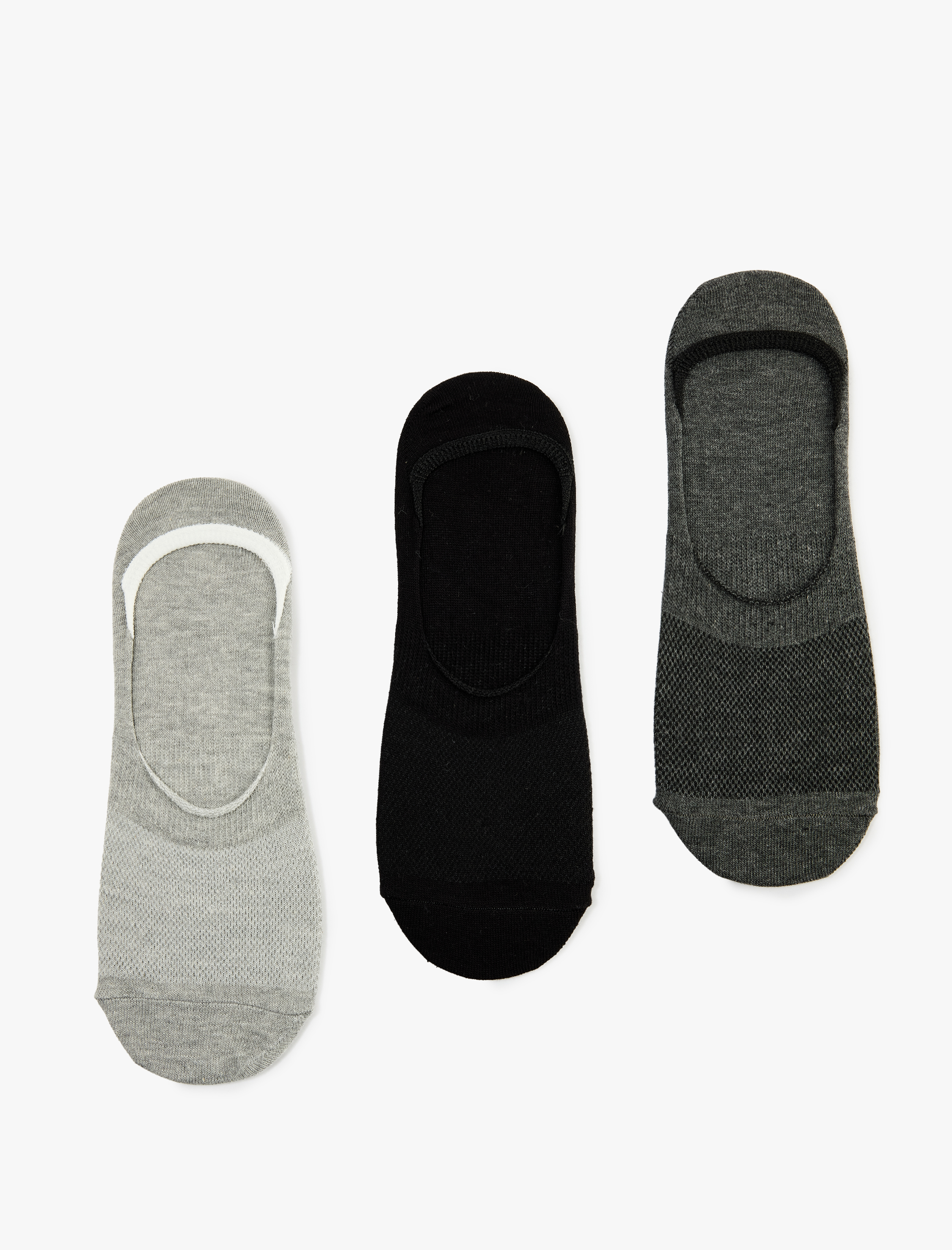  Erkek 3'lü Çok Renkli Spor Çorap Seti