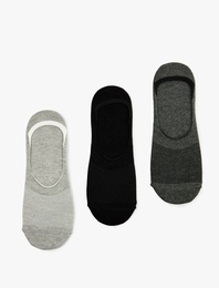 3'lü Çok Renkli Spor Çorap Seti