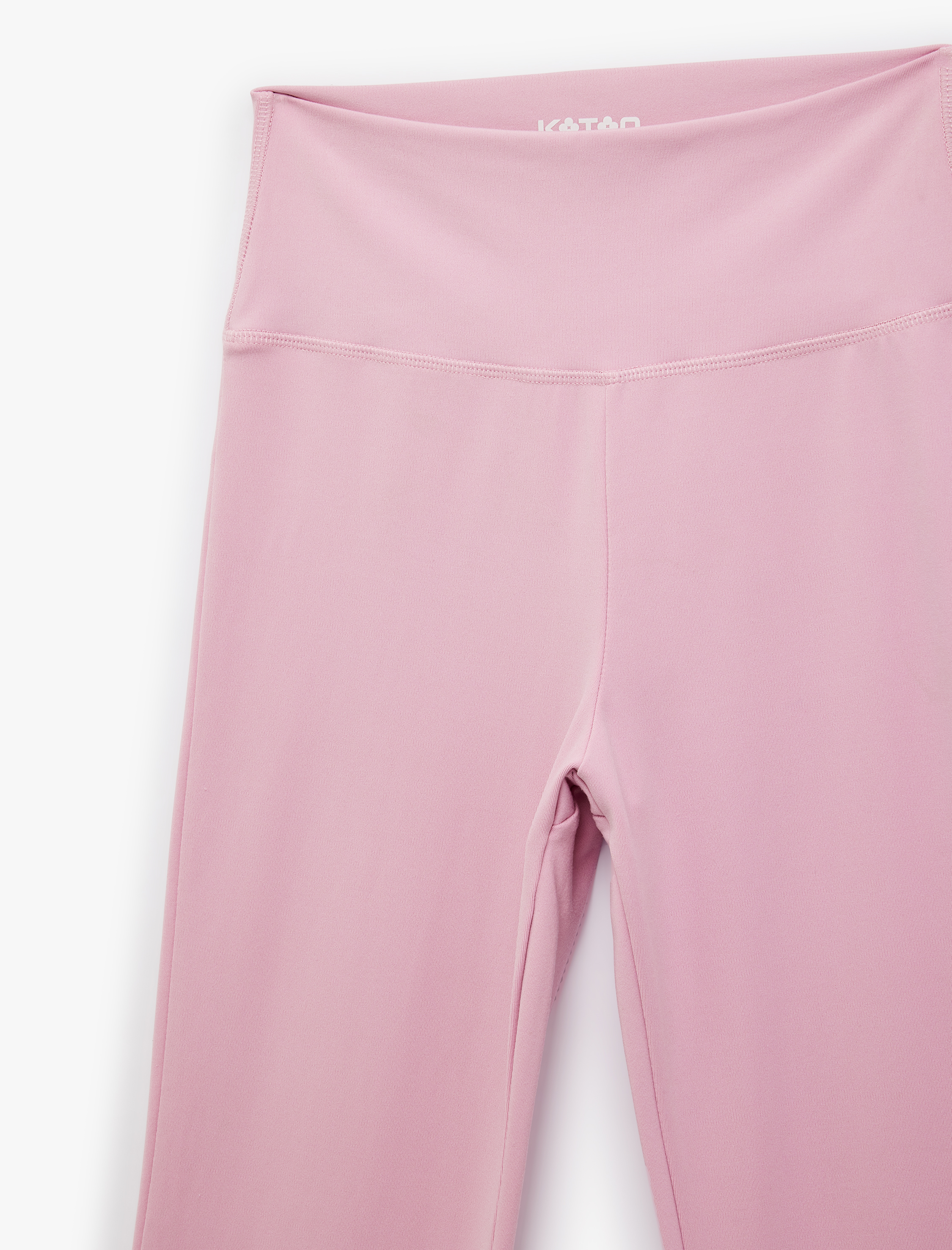   Yüksek Bel Slim Fit İspanyol Paça Spor Tayt