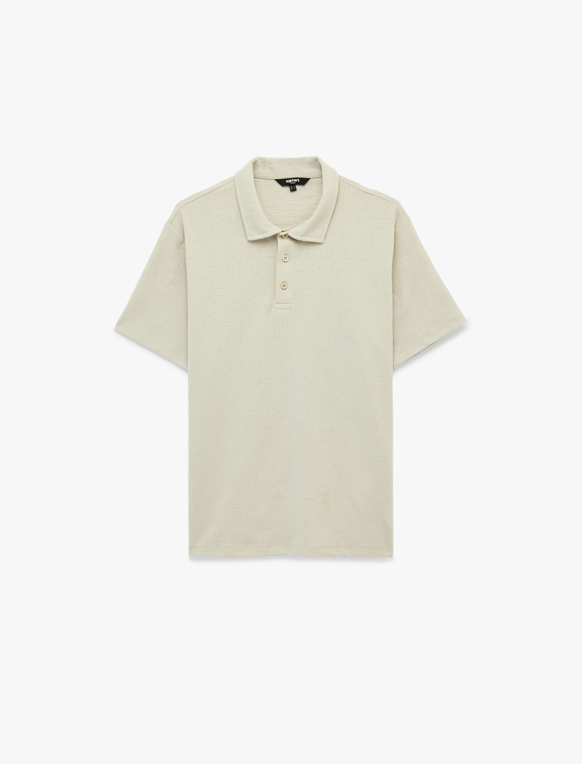   Regular Fit Kısa Kollu Düğmeli Polo Yaka Tişört