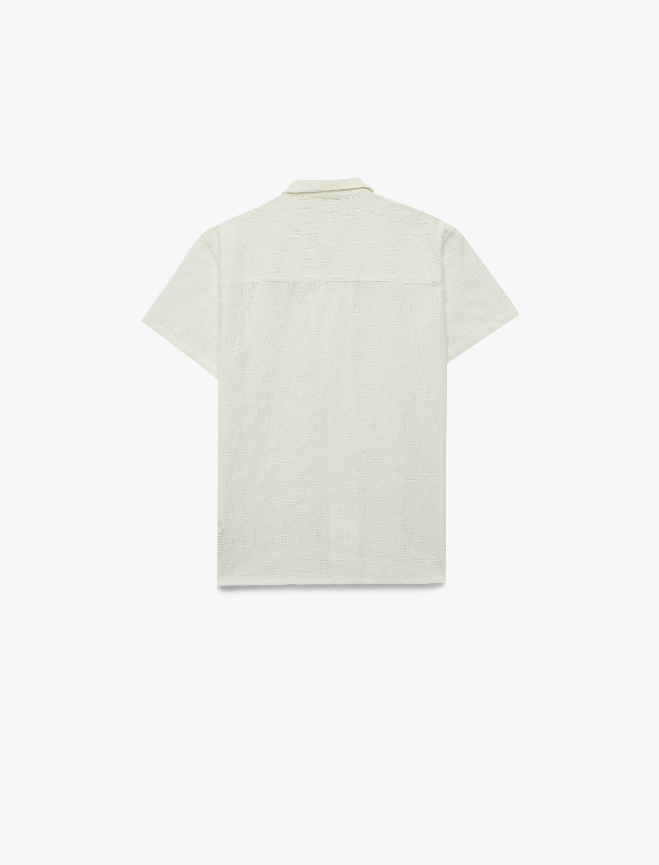  Erkek Çocuk Pamuklu Devrik Yaka Basic Kısa Kollu Gömlek