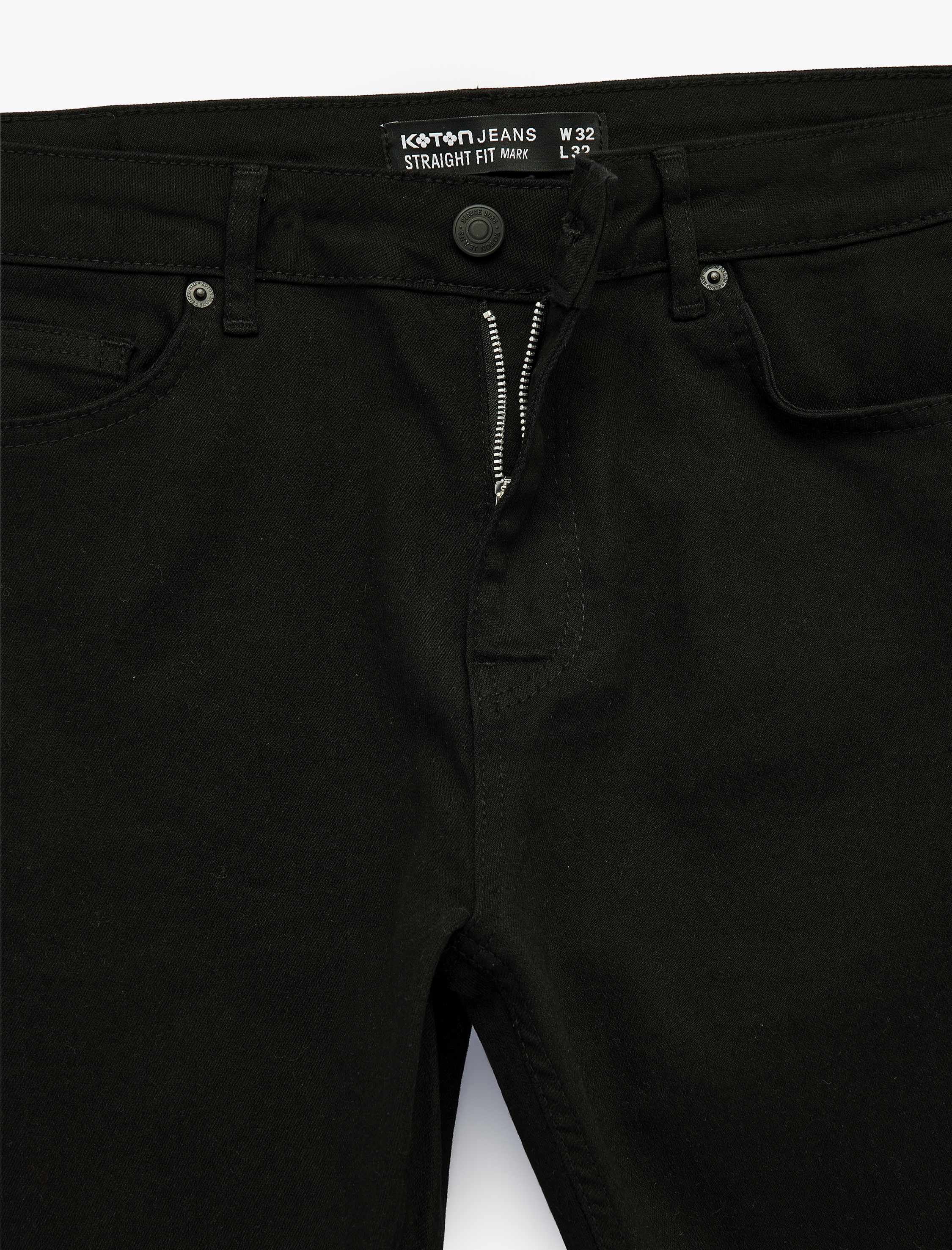   Normal Bel Pamuklu Straight Fit Jean Pantolon - Mark Jean