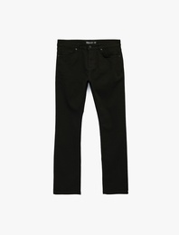 Normal Bel Pamuklu Straight Fit Jean Pantolon - Mark Jean