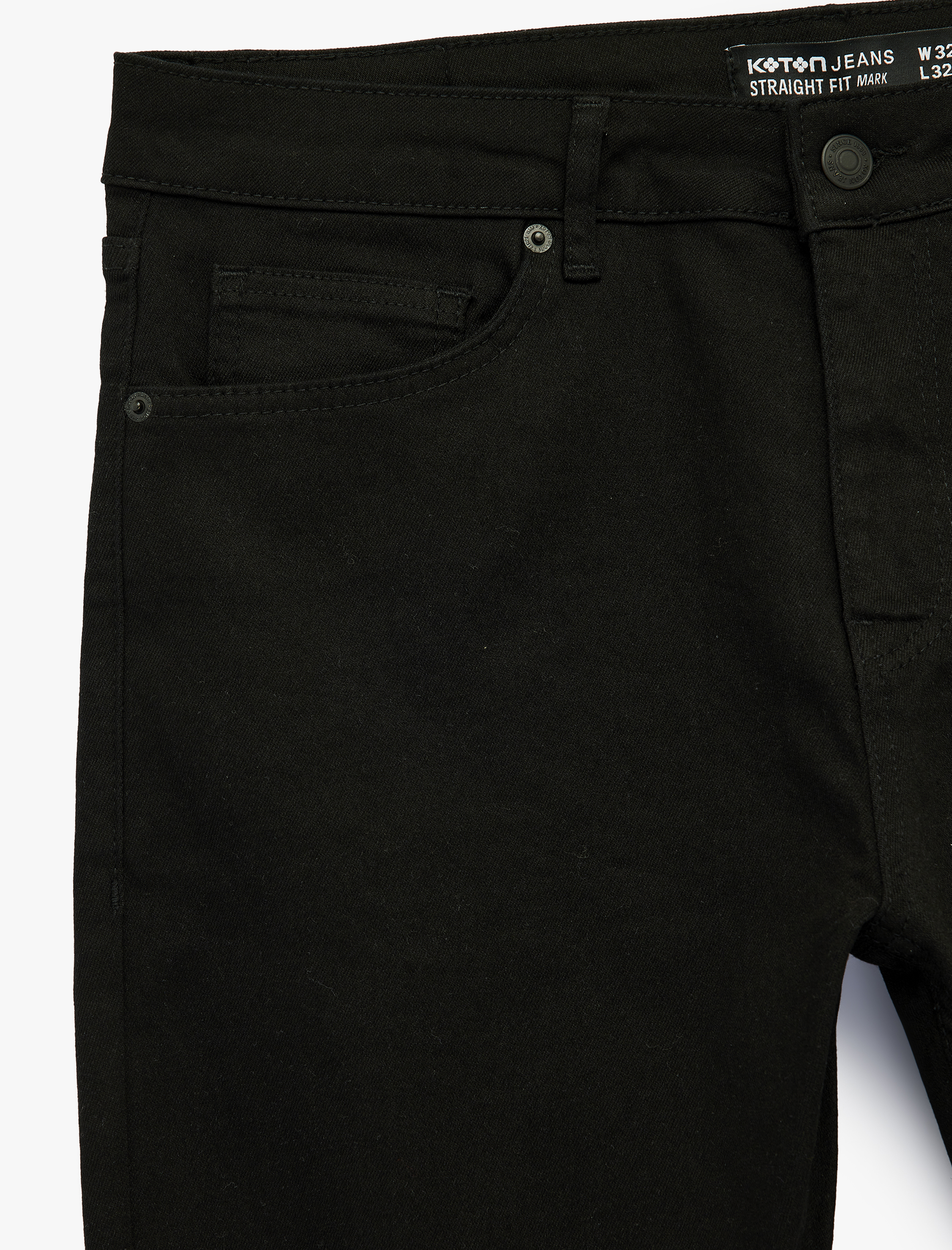   Normal Bel Pamuklu Straight Fit Jean Pantolon - Mark Jean