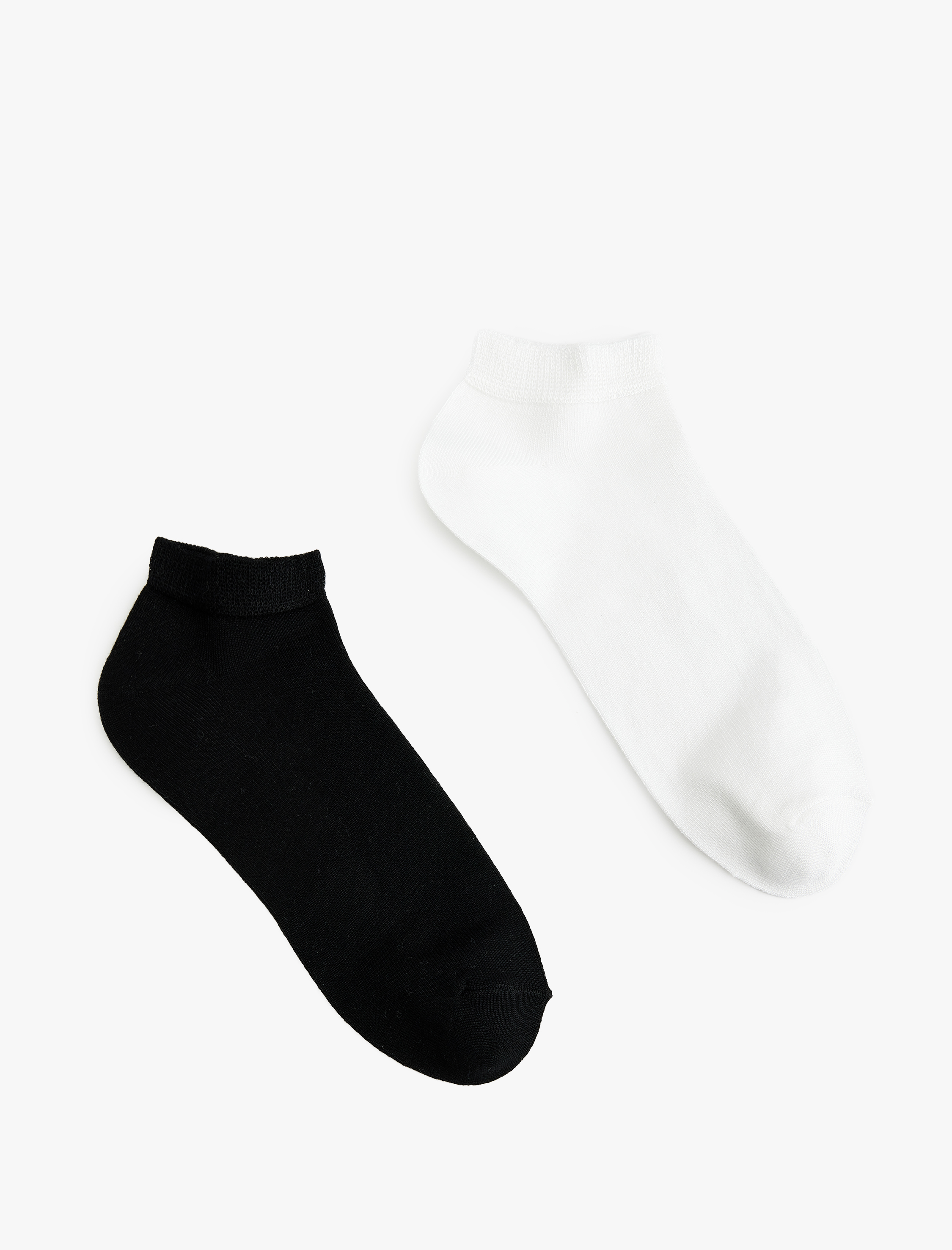  Erkek 2'li Viskon Patik Çorap Seti