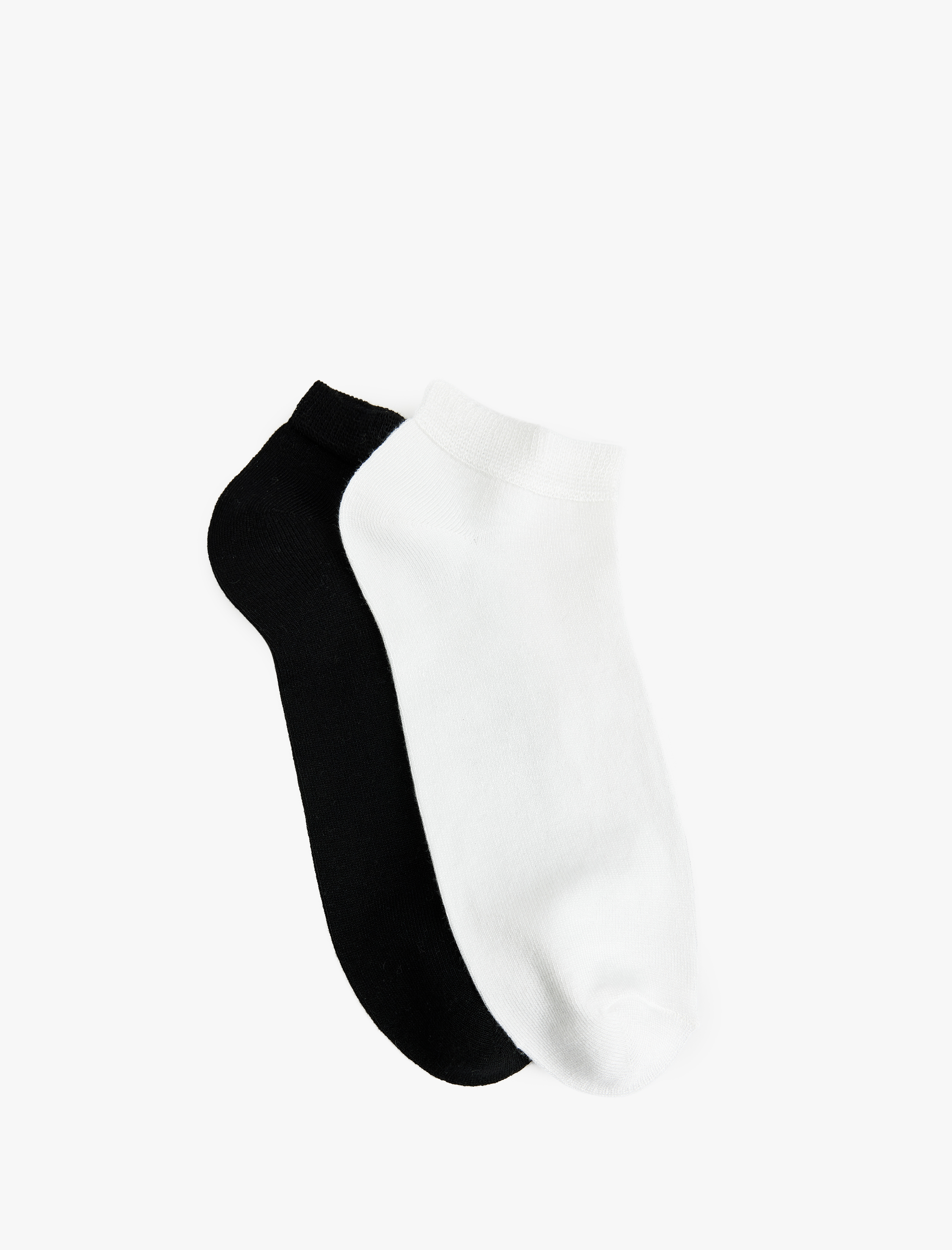  Erkek 2'li Viskon Patik Çorap Seti