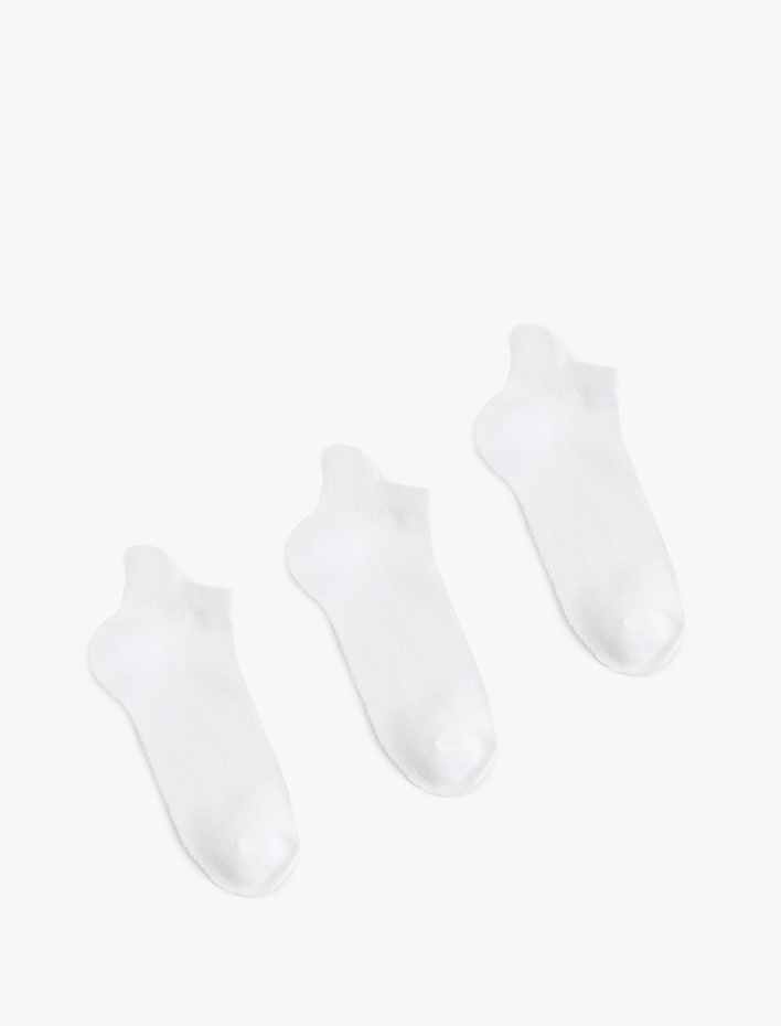 Erkek Çocuk Pamuklu 3'lü Patik Çorap Seti