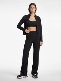 Uzun Kollu Fermuarlı Slim Fit Spor Tişört