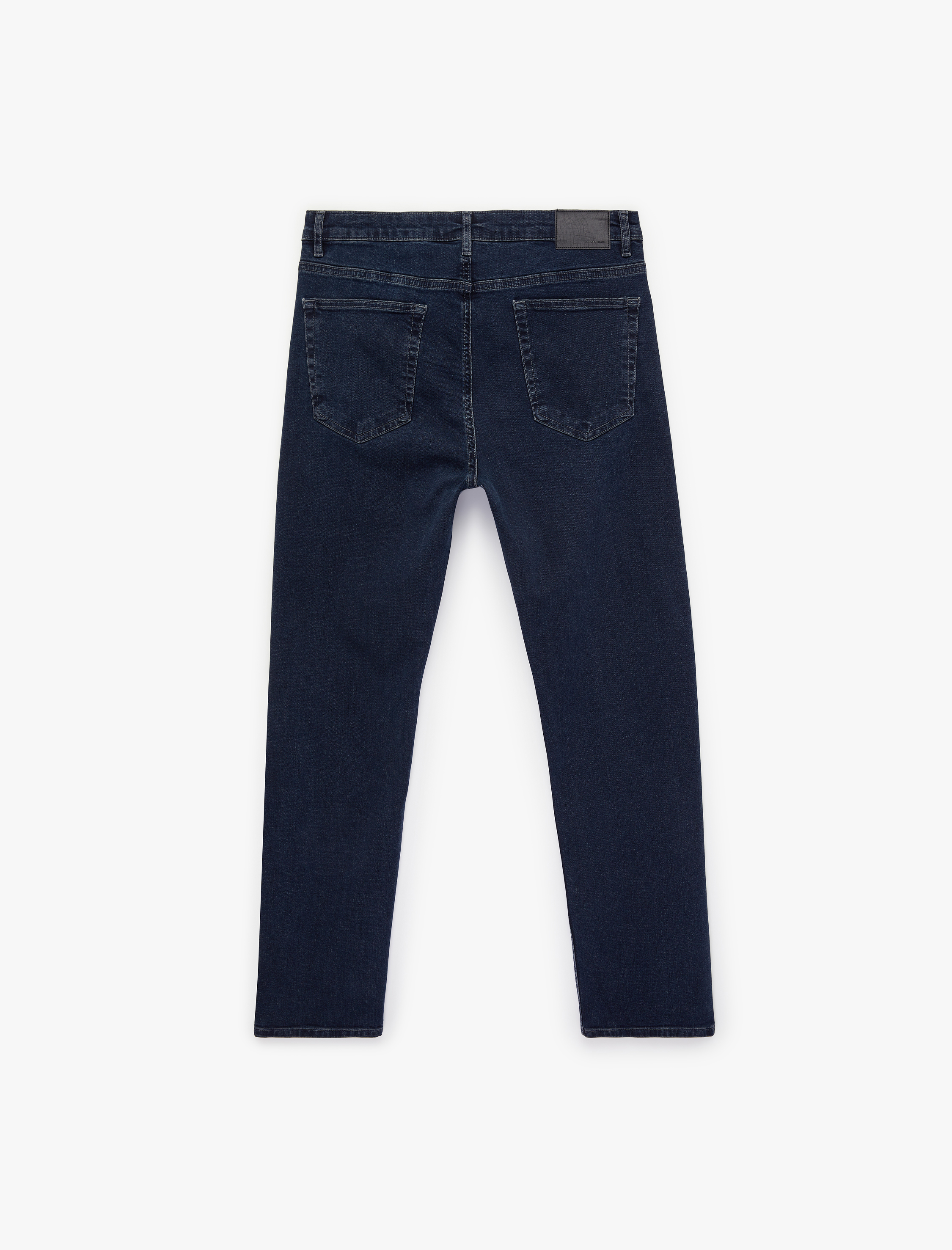   Normal Bel Düz Paça Pamuklu Straight Fit Jean Pantolon - Mark Jean