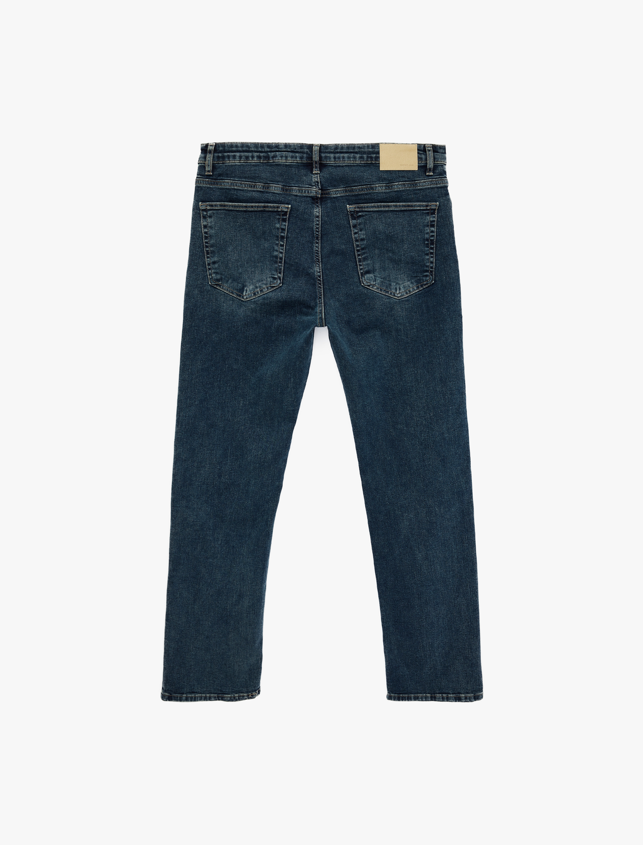   Normal Bel Pamuklu Straight Fit Jean Pantolon - Mark Jean