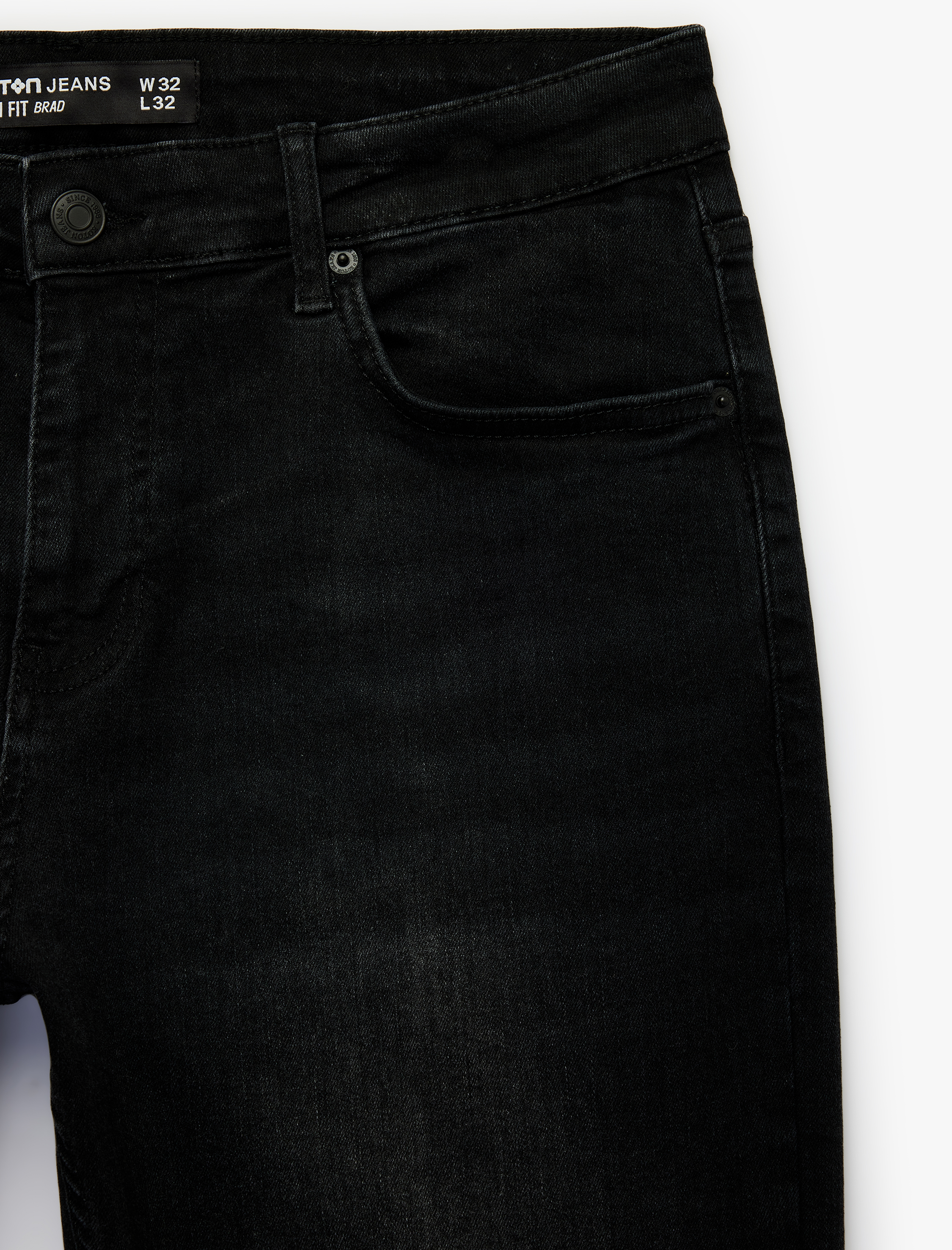   Pamuklu Normal Bel Slim Fit Jean Pantolon - Brad Jean