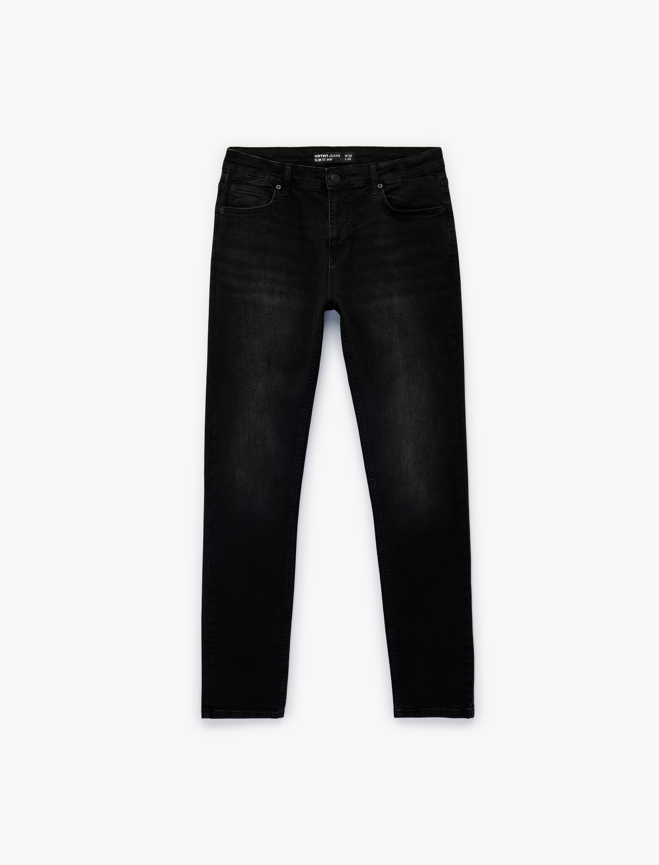   Pamuklu Normal Bel Slim Fit Jean Pantolon - Brad Jean