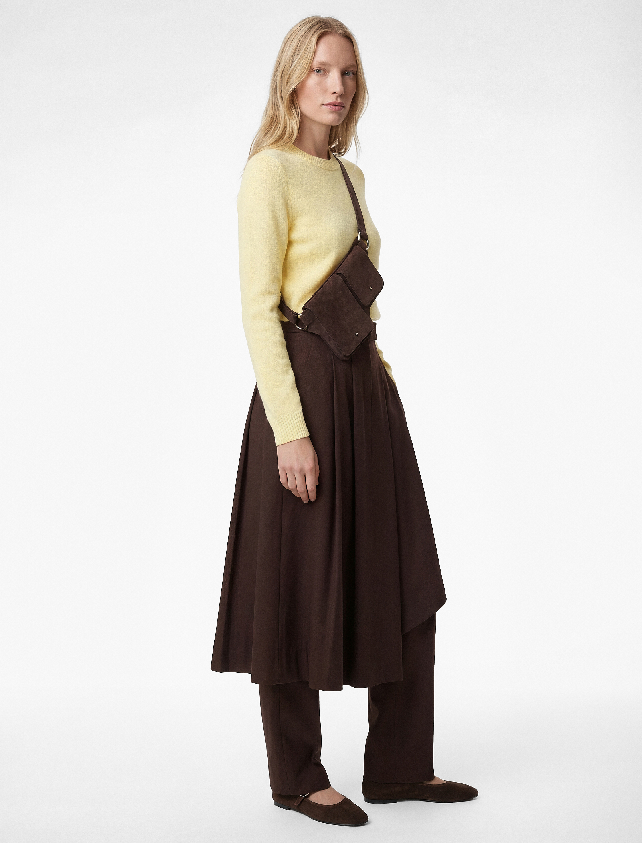   Uzun Kollu Bisiklet Yaka Basic Triko Kazak