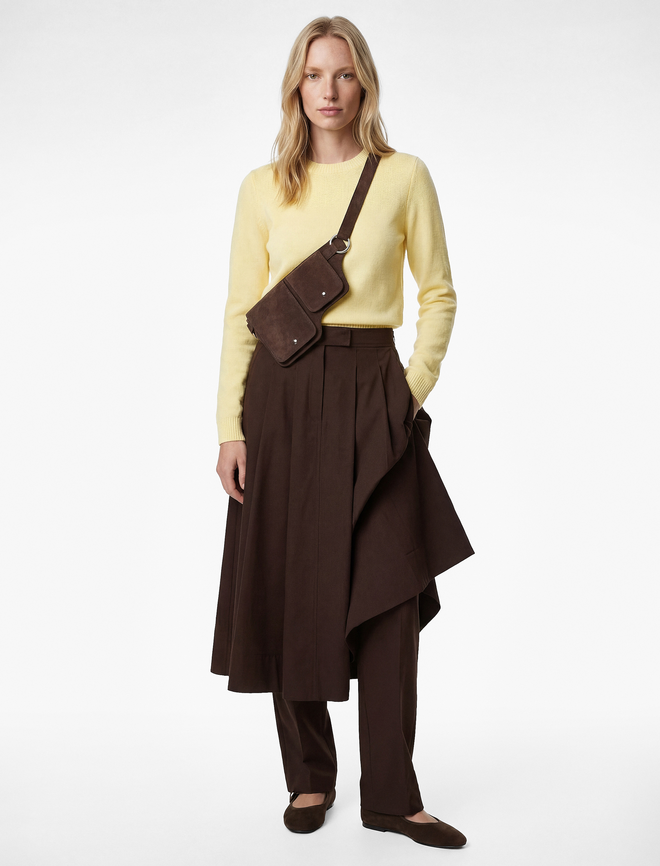   Uzun Kollu Bisiklet Yaka Basic Triko Kazak