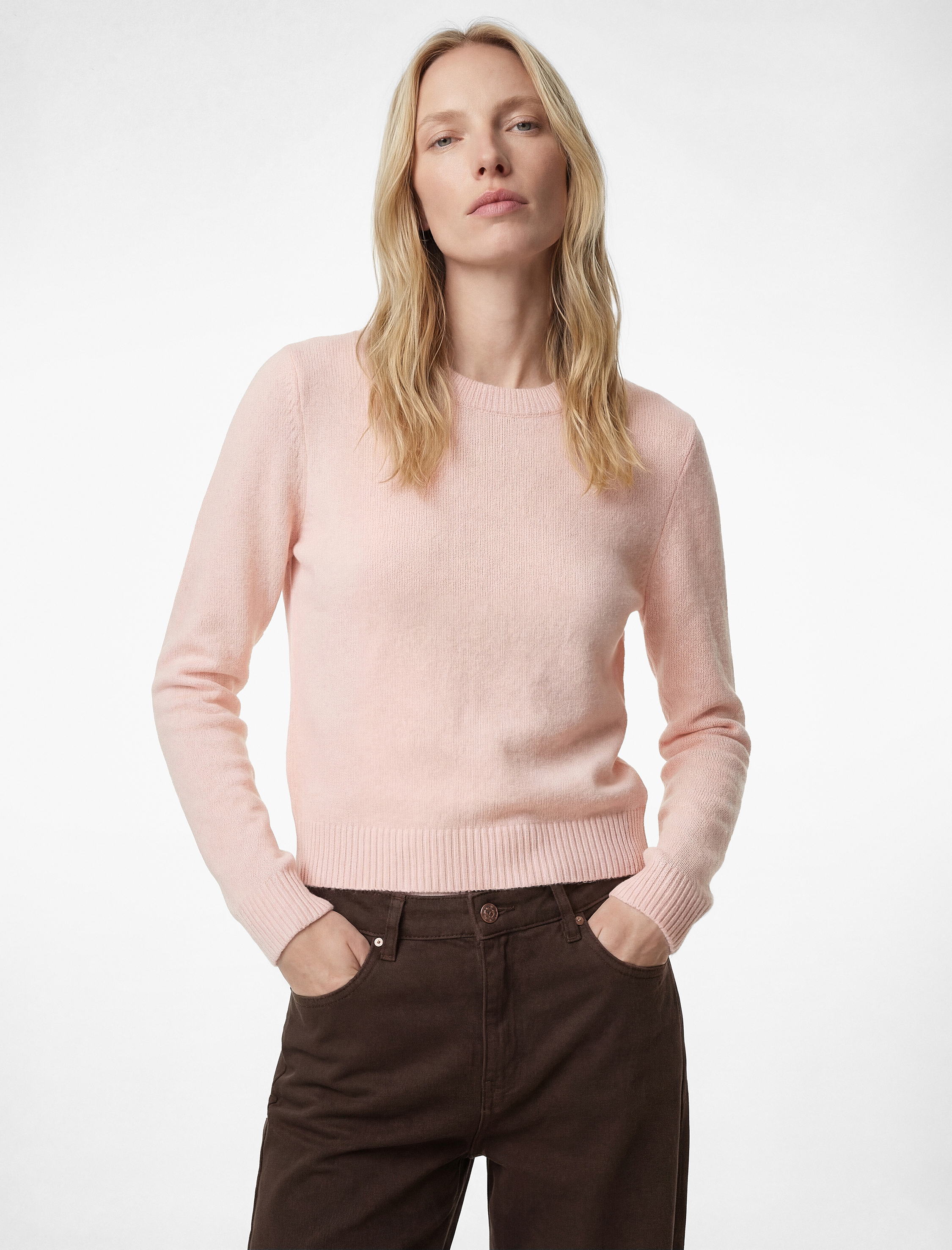   Uzun Kollu Bisiklet Yaka Basic Triko Kazak