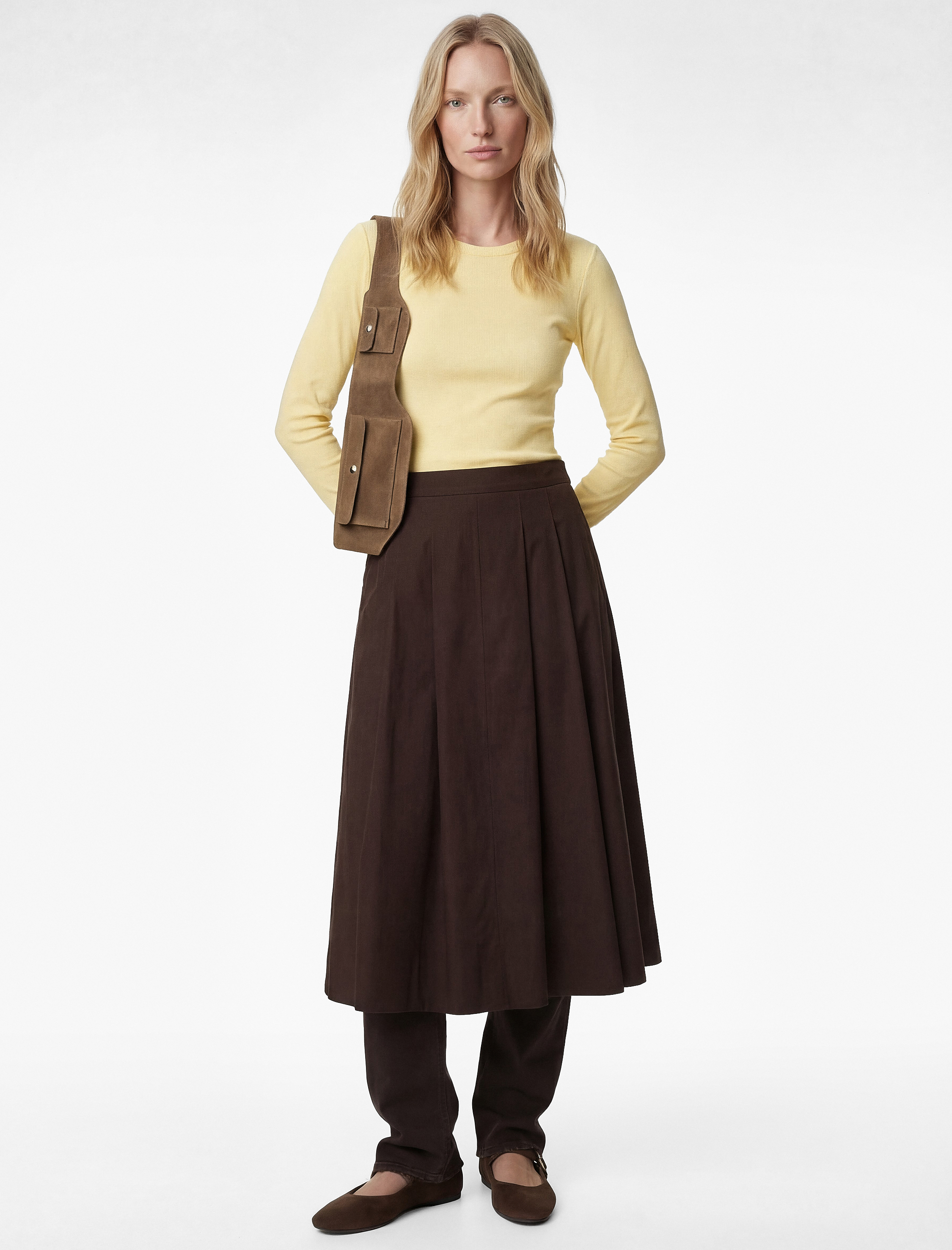   Pamuklu Slim Fit Uzun Kollu Bisiklet Yaka Basic Tişört