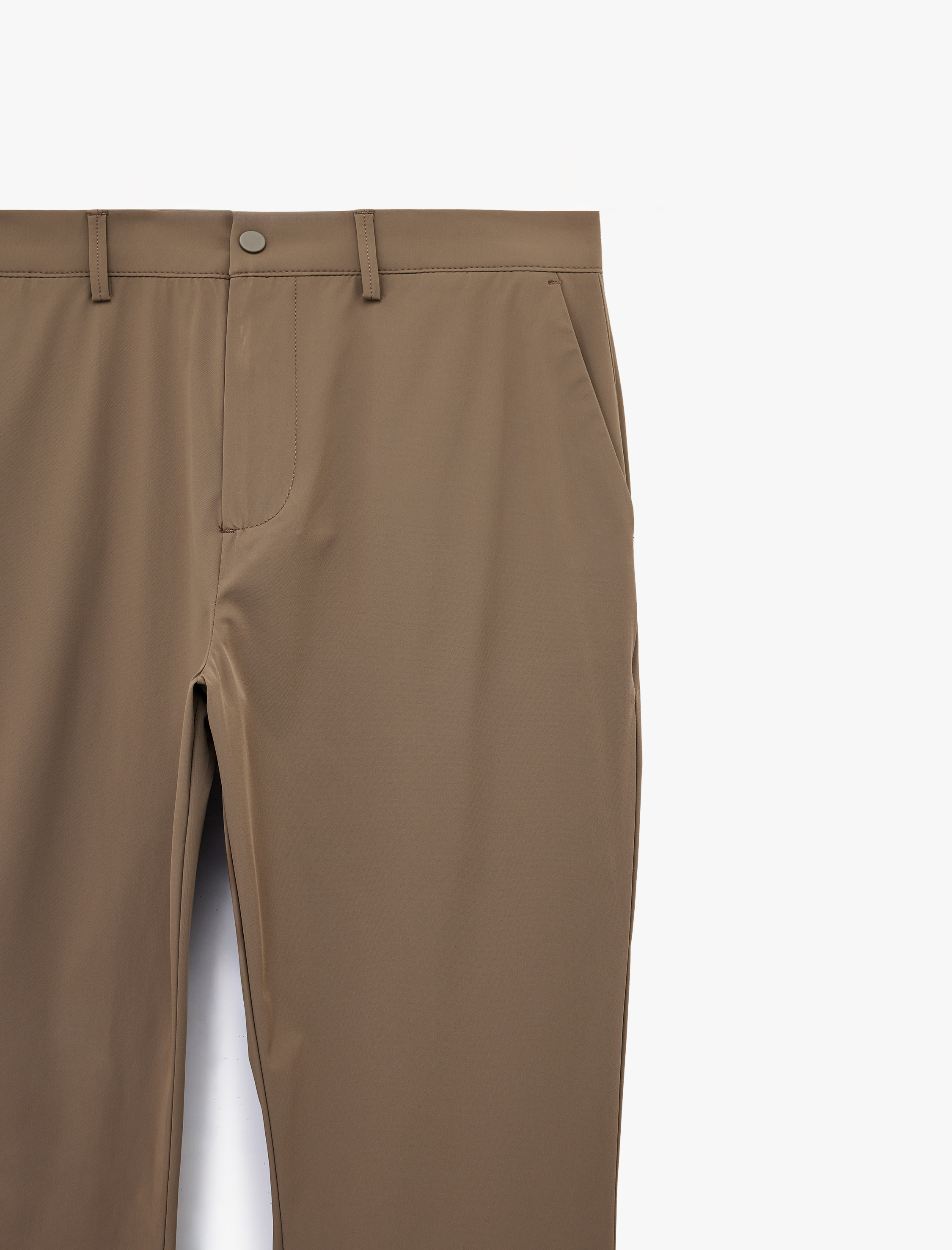   Normal Bel Cepli Slim Fit Düğmeli Kumaş Pantolon