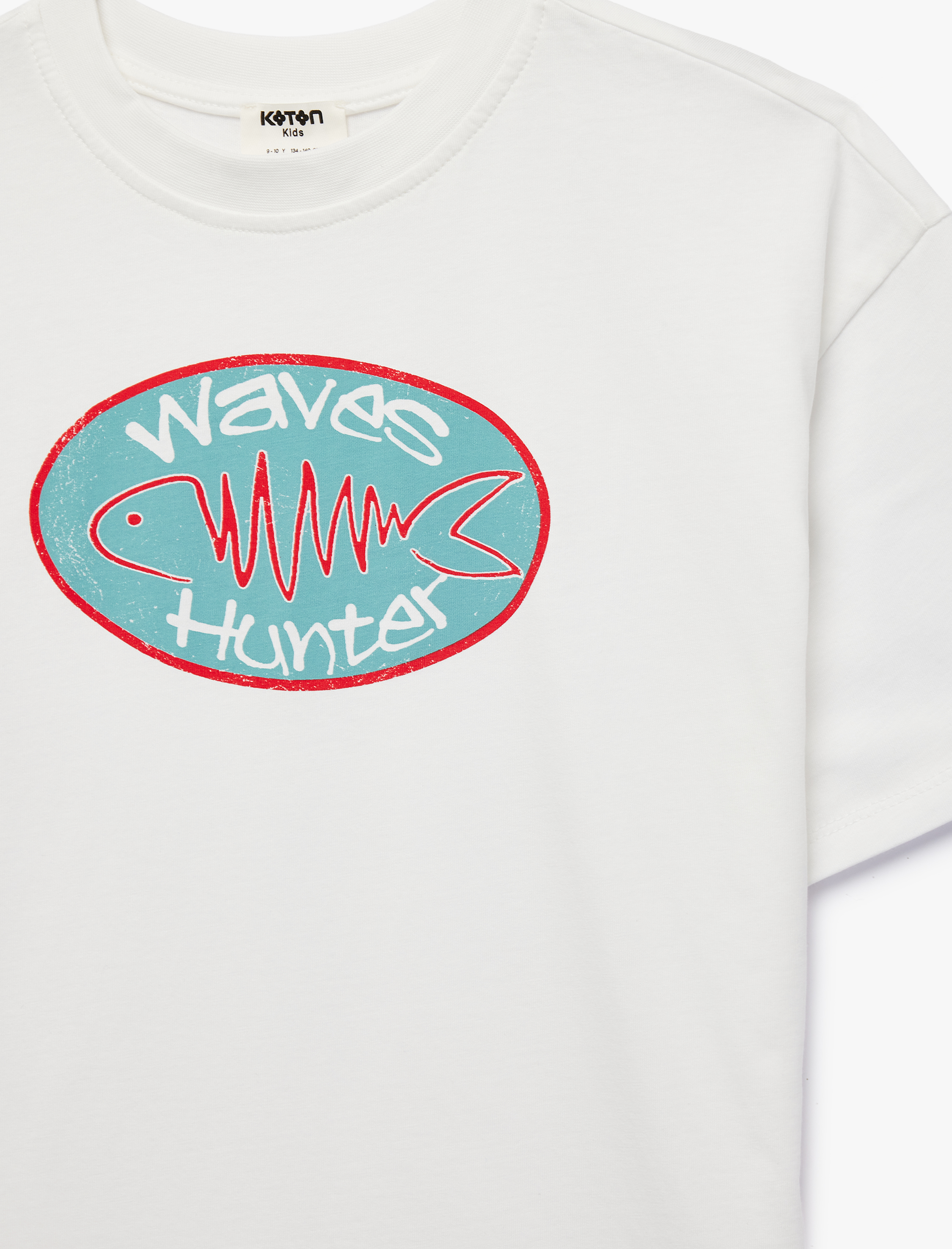  Erkek Çocuk Bisiklet Yaka Kısa Kollu Pamuklu Baskılı Tişört