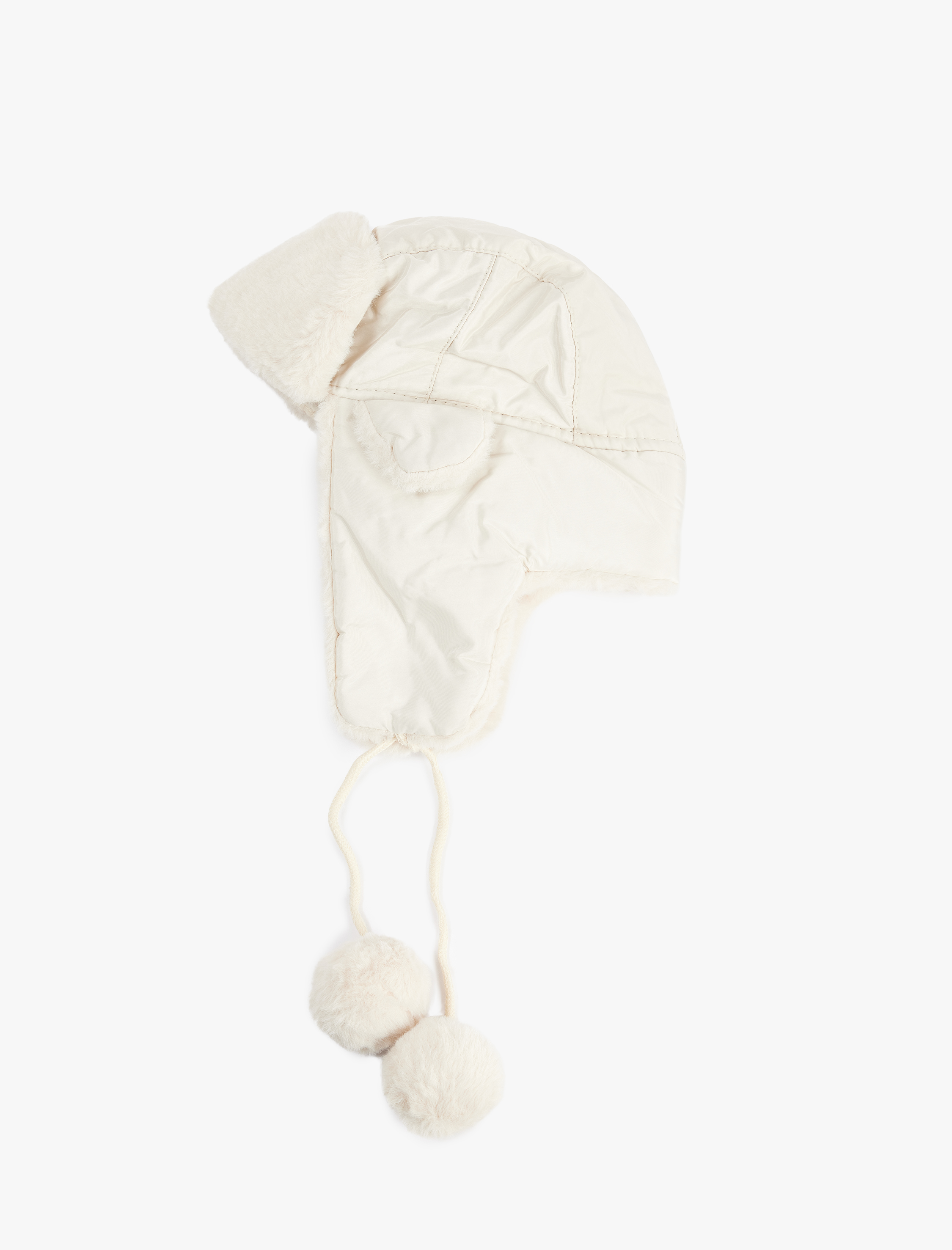  Kadın Peluş Kışlık Pilot Şapkası